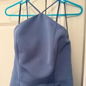 Amsale Bella bridemaids dress Dusk